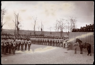 La processione associata alla dedicazione della Tomba di Grant su Riverside Drive, presumibilmente il 27 aprile 1897, New York da Byron Company